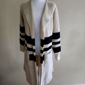 NWT Chaser thick duster sweater